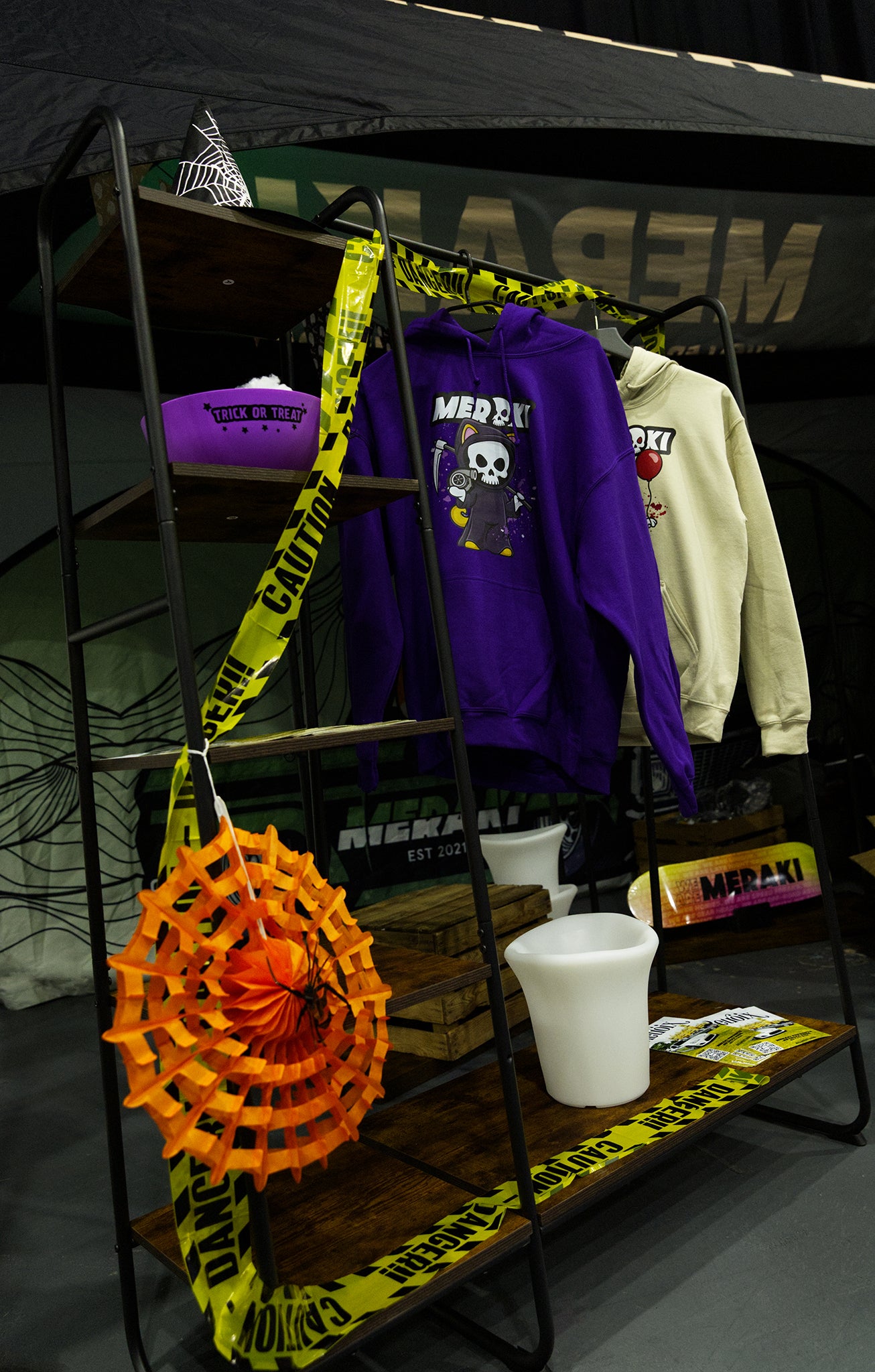 Meraki Beige Halloween Hoodie