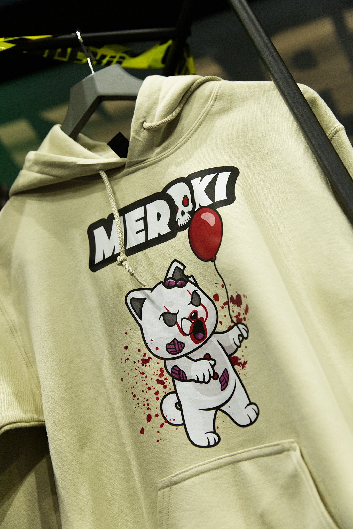 Meraki Beige Halloween Hoodie